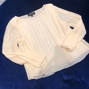 Ivory Blouse size medium